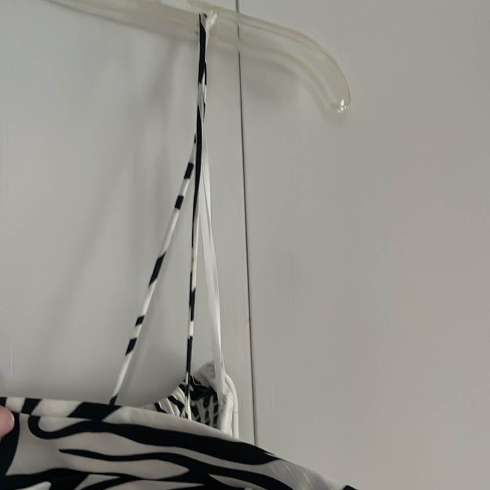 La Ligne Sofia dress in zebra print size medium - Picture 4 of 12